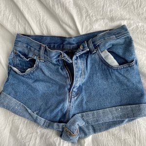 Brandy Melville Jean shorts